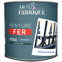 Peinture spéciale fer rouge oxyde brillant 500 ml LA FABRIQUE