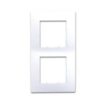 Plaque double blanche Delta Viva SIEMENS