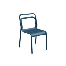Chaise de jardin Eos bleue en aluminium PROLOISIRS