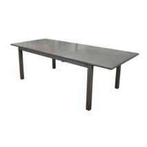 Ensemble Antibes table 150/200/250x90x76 cm + 6 chaises ALIZE