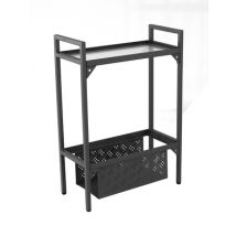 Etagère de balcon modèle 1 en acier graphite PROLOISIRS Livraison à domicile incluse