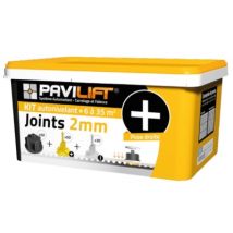 Kit de croisillons de carrelage autonivelants pour joint en croix 2 mm PAVILIFT