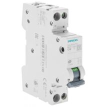 Disjoncteur 10A phase+neutre 4,5kA SIEMENS