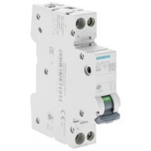 Disjoncteur 20A phase+neutre 4,5kA SIEMENS