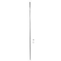 Tringle de douche télescopique 70 à 115 cm chromée, diamètre 20 mm