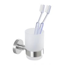 Porte gobelet Bosio inox mat