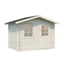 Abri de jardin bois Bois Naturel Klara 4,7m2 PALMAKO