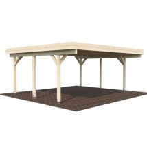 Carpot bois Bois Naturel Karl 20,6m2 PALMAKO