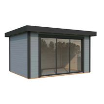 Studio bois Marron Lydia 10,8m2 PALMAKO