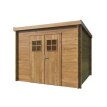 Abri de jardin bois Zoé3 Autoclave 5,8m2 PALMAKO