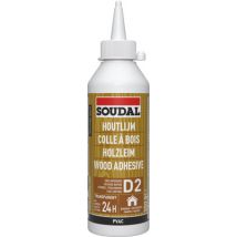 Colle à bois rapide biberon 250 g SOUDAL