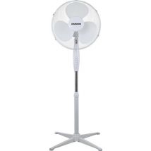 Ventilateur sur pied diamètre 40 cm Blanc DAEWOO