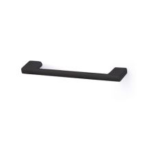 Poignée de meuble noir mat entraxe 128 mm REI
