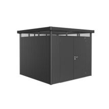 Abri de jardin HIGHLINE H4 GRISFONCE 2 portes 6,35m2 BIOHORT