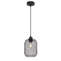 Suspension intérieure ANYA 2 diamètre 15 culot E27 60 W 230 V métal noir mat GLOBO