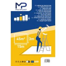 Bâche épaisse de protection pour travaux rouleau 3 m x 15 m - MULTIPLAST
