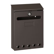Boîte aux lettres Missive marron DECAYEUX