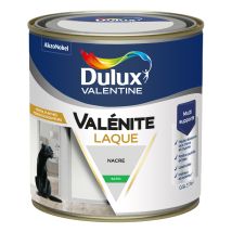Peinture Boiseries Laque Acrylique Valénite Satin Nacre 0,5 L DULUX VALENTINE
