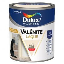 Peinture Boiseries Laque Acrylique Valénite Brillant Blanc Cassé 2 L DULUX VALENTINE