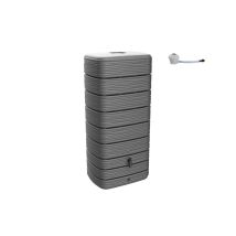 Récupérateur d'eau STONE 650L Anthracite + collecteur 010998 G.ANT PX2 EDA
