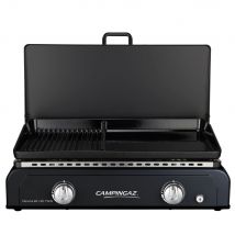 Plancha à gaz 2 brûleurs LXD Twin CAMPINGAZ