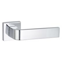Poignées sur rosaces Monza chrome brillant par 2 FROSIO