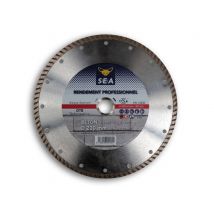 Disque diamant béton pierre tuile PVC diamètre 230 mm SEA