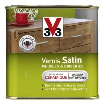 Vernis satin meubles et boiseries incolore 1 l V33
