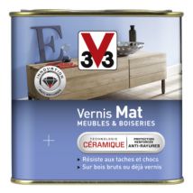 Vernis mat meubles et boiseries incolore 0,5 l V33