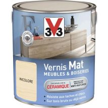 Vernis mat meubles et boiseries incolore 2,5 l V33