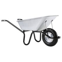 Brouette Aktiv Excellium Réno en acier galvanisé 120 L roue gonflable HAEMMERLIN