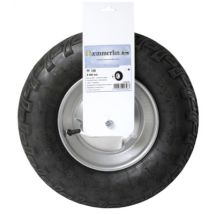 Roue gonflée de rechange pour brouette PF128 diamètre 400 mm HAEMMERLIN