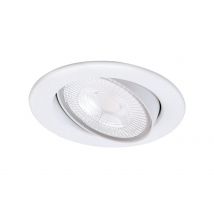 Spot LED encastrable salle de bain IP65 et BBC dimmable et orientable Blanc - EF5 ARIC