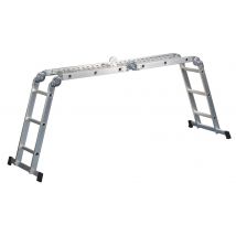 Echelle articulée avec plateforme aluminium CENTAURE