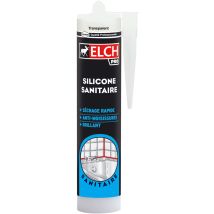 Mastic Silicone sanitaire translucide 300 ml ELCH PRO