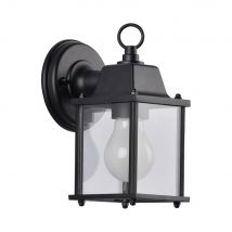 Applique extérieur E27 Palerme noir IP44 60W - COREP