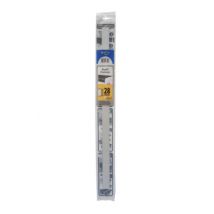 Profil de finition aluminium bords droits L 670 x H 28mm SPTD