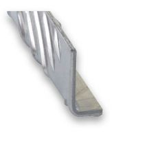Cornière inégale damier aluminium brut 30 x 50 mm 2 m CQFD