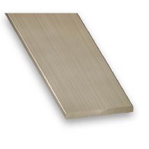 Profilé plat inox mat 20 x 3 mm 1 m CQFD