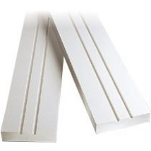Encadrement pour brique de verre "Cubiver" 20 x 72 x 1500 mm LA ROCHERE