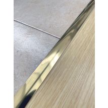 Barre de seuil laiton adhésive 3 x 73 cm GERFLOR