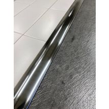 Barre de seuil inox adhésive 3 x 73 cm GERFLOR