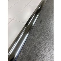 Barre de seuil inox adhésive 3 x 83 cm GERFLOR