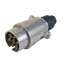 Prise en métal 12 V mâle 7 plots - ABTECH