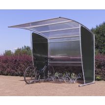 Abri initial motos vélos abribus noir MOTTEZ