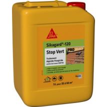 Stop vert traitement algicide-fongicide sikagard 120 5L - SIKA