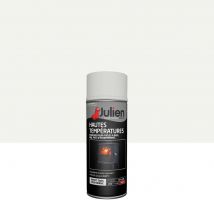 Peinture en aérosol hautes températures 600° blanc 400 ml JULIEN