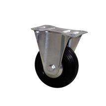 Roulette fixe à platine diamètre 80 mm