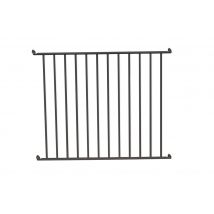 Barrière de piscine en aluminium gris - Module à barreaux 1,50 m - HOMALU