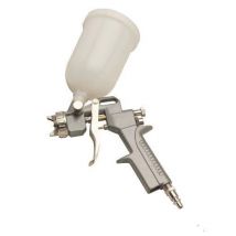 Pistolet peinture à gravité à jet orientable avec godet 500 ml MECAFER
